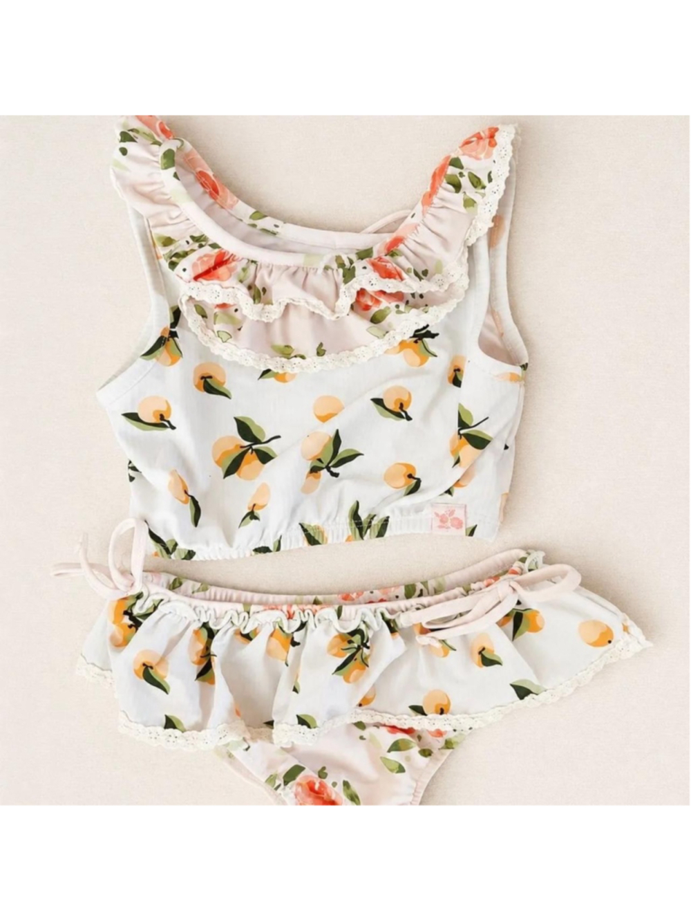 Sweet honey swim suit 
Girls 5 years 
Like new